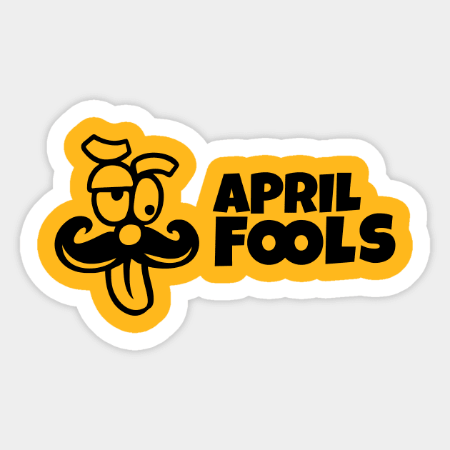 April Fools Day Sticker by Things2followuhome